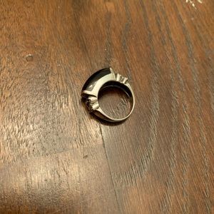 Sterling silver black onyx size 6.5